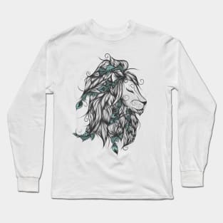 Poetic Lion Long Sleeve T-Shirt